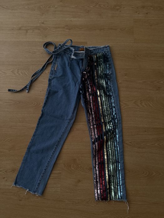 Дънки с камъни ,desquared 2,zara ,djofra