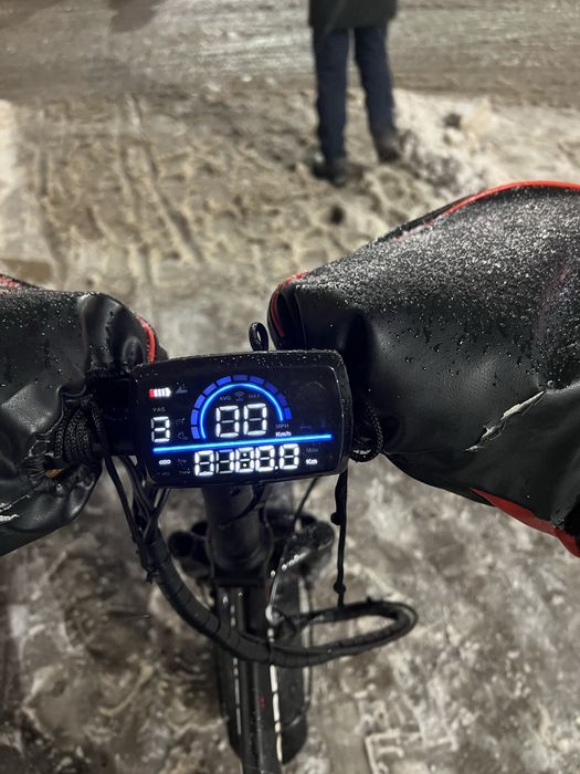 фэтбайк электр велосипед White Siberia