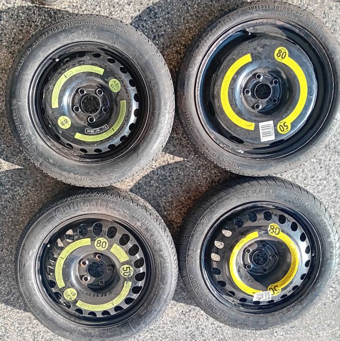 Резервни гуми (патерици) 16,17 ,18 и 19 цола 5х112