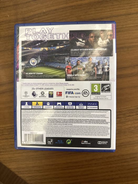 Игра FIFA 21 да playstation 4