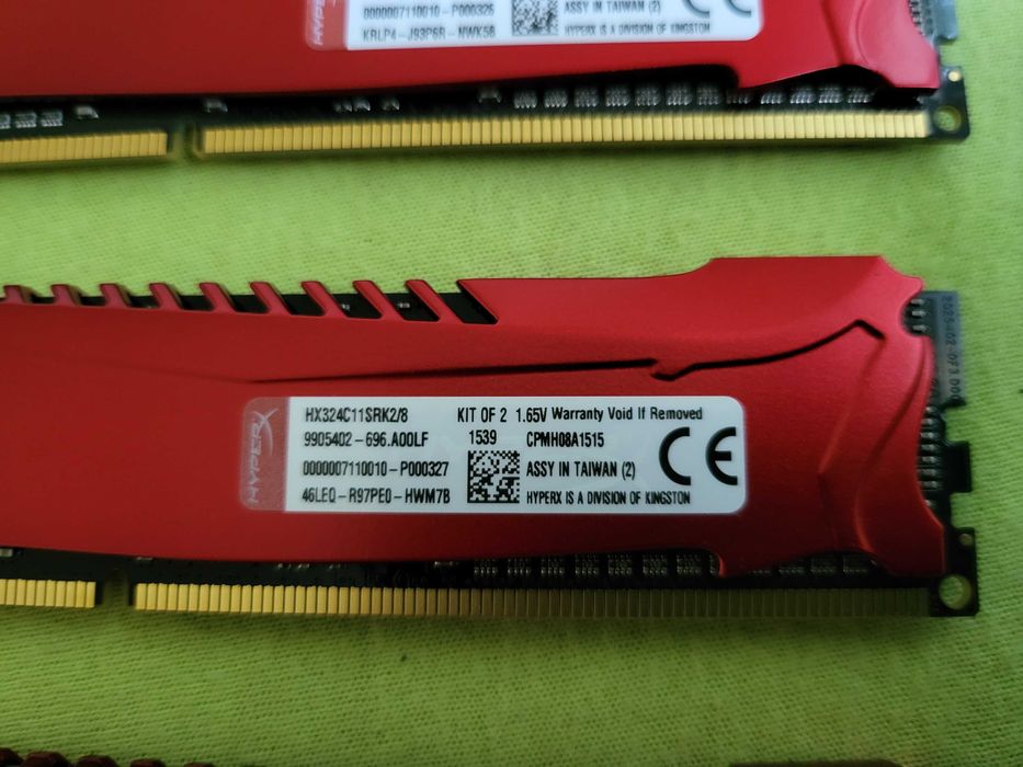 32GB Kingston HyperX savage 4x8GB 3200Mhz