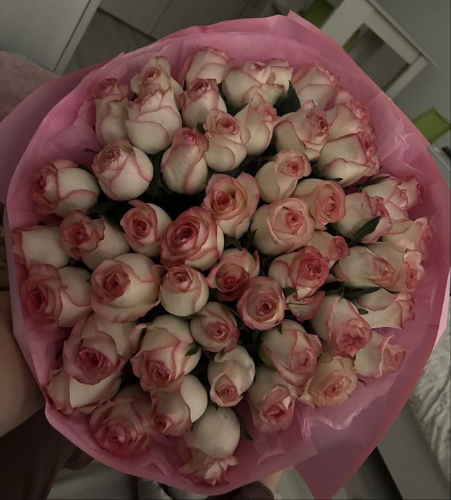 51 роза цветы свежие