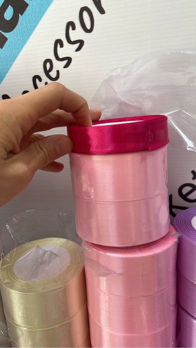 Цветочная упаковка (слюда) ,  лента