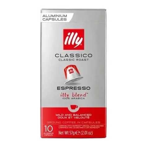 10бр. Капсули Кафе ILLY NESPRESSO Classico