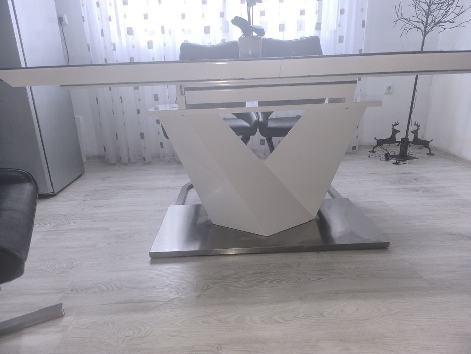 Masa extensibila Gama Luxury 90*76*160/180 lxhxL +scaune