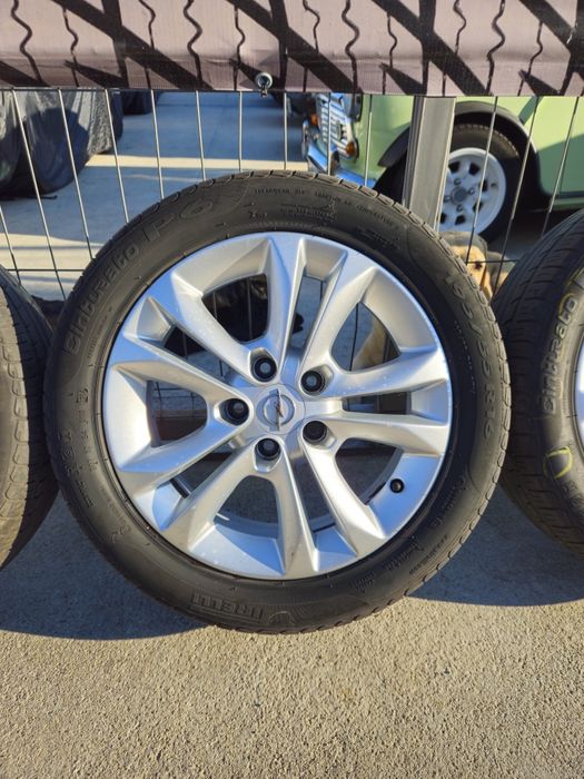 Джанти GM 16 цола , 5х110 , 6j ,et40 , 195/55/16 Opel