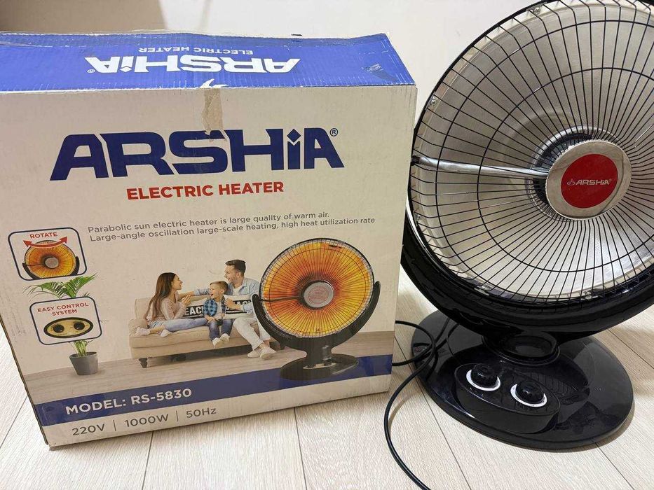 Продается обогреватель ARSHIA RS-5830