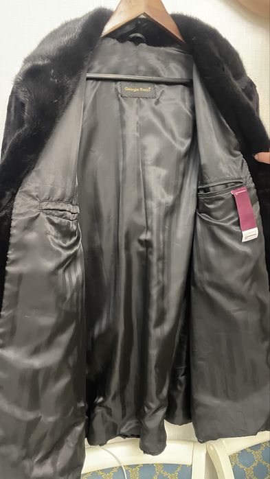 Мужская норковая шуба