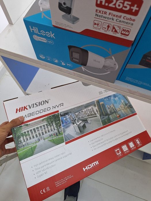 HIKVISION HiLook va boshqa barcha turdagi kameralar oʻrnatish
