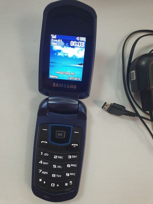 telefon Samsung E2210B clapeta perfect functional necodat ca nou butoane taste