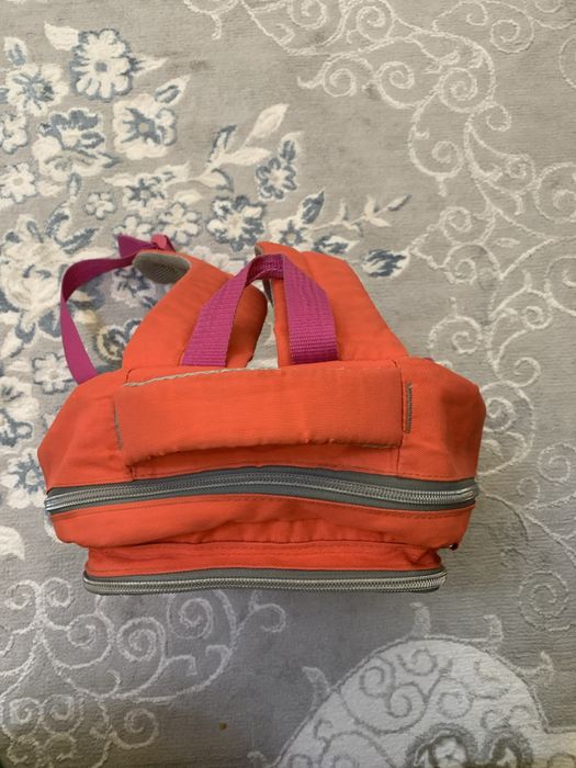 Сумка школьная, красная