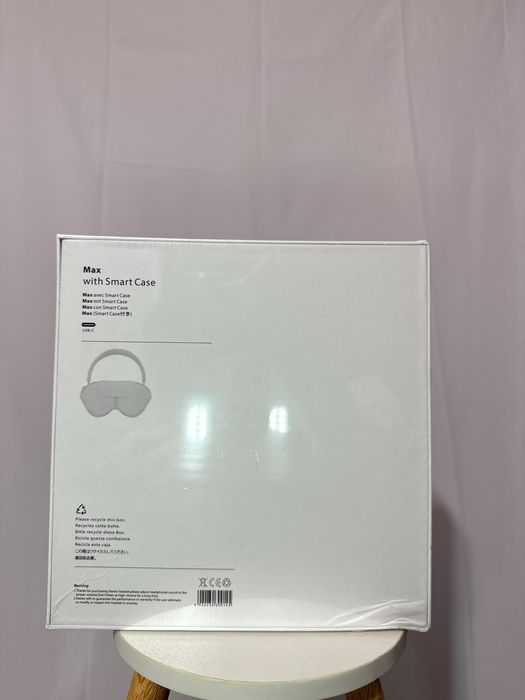 Casti Apple Negre Sigilate Apple Max with smart case