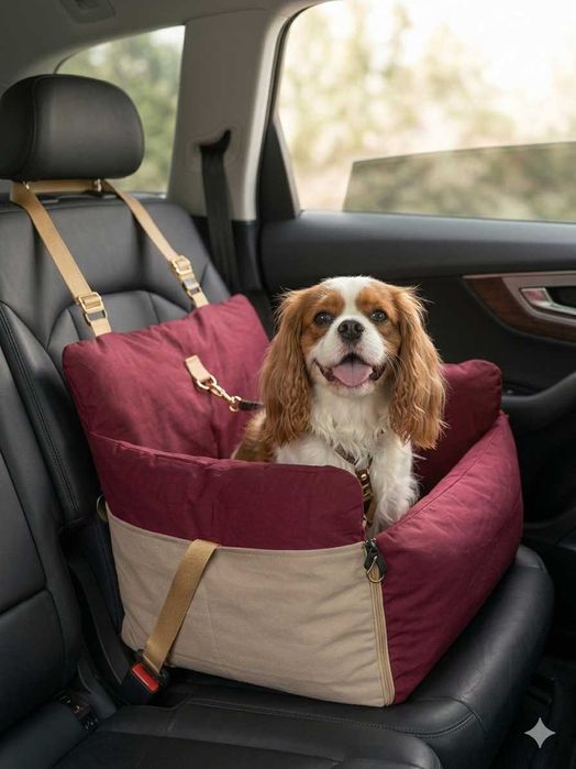 Автокресло-лежанка для перевозки домашних животных в автомобиле