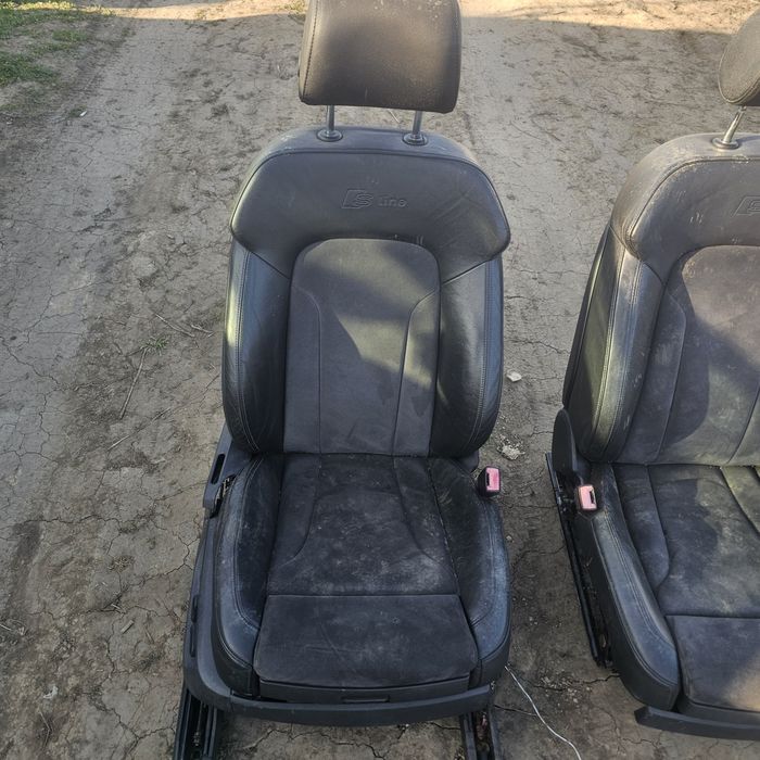 7-местен S-line Кожен Салон (Седалки) за Audi Q7 4M