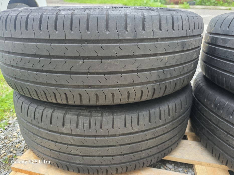 Лети джанти 18ки 5х114.3 Nissan + летни гуми 215/55/18 Continental