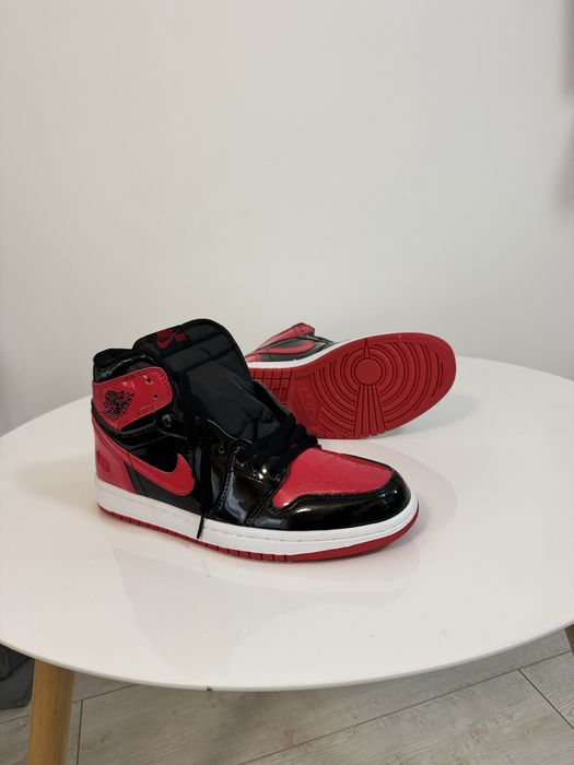 jordan 1 bred patent marimea 42-VERIFICARE COLET