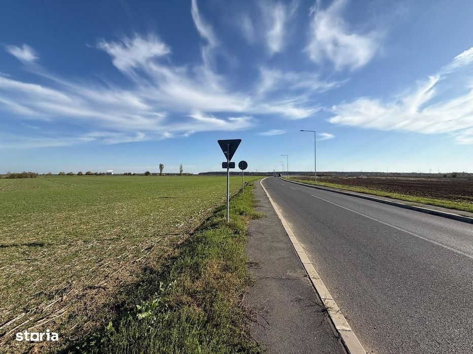Teren Intravilan Branesti 4500mp Acces Asfalt si A2-deschidere 22ml