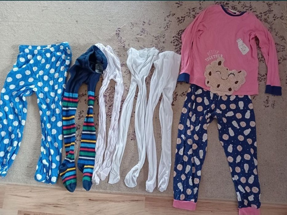 lot set pijama penti 110 116 5 6 ani sofiaman pantaloni pijamale