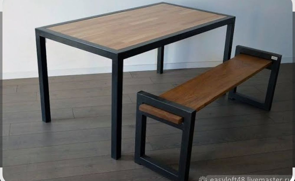 Loft stol stul buyurtma asosida