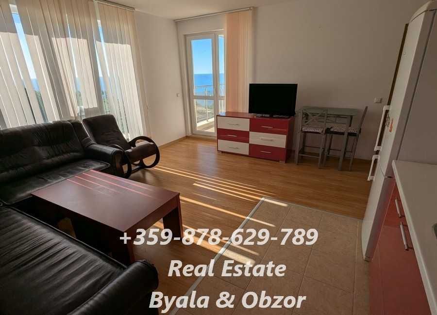 Двустаен апартамент в Бяла с морска гледка