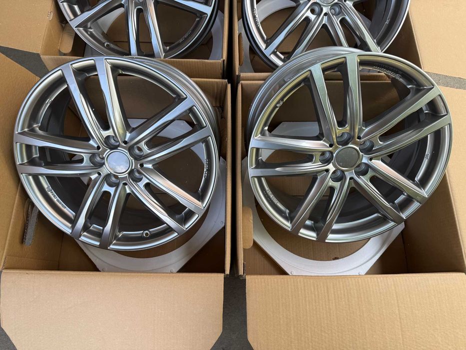 4 бр. чисто нови алуминиеви джанти Rial 19'' 5x112 , централен отвор 66.5 , ET57, 8J
