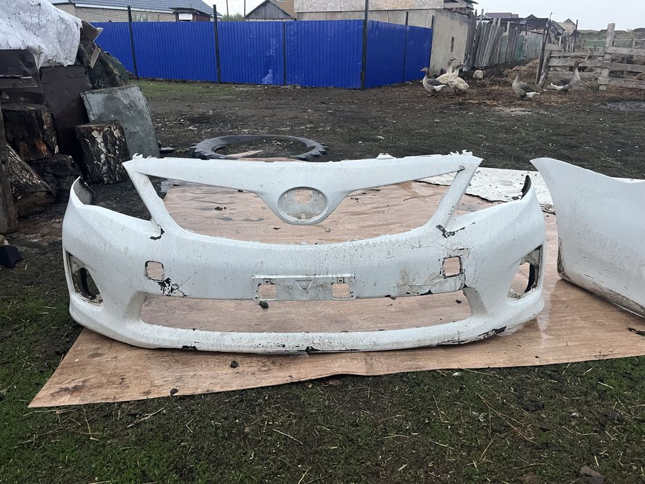 Бампера от toyota corolla e150 рестайлинг