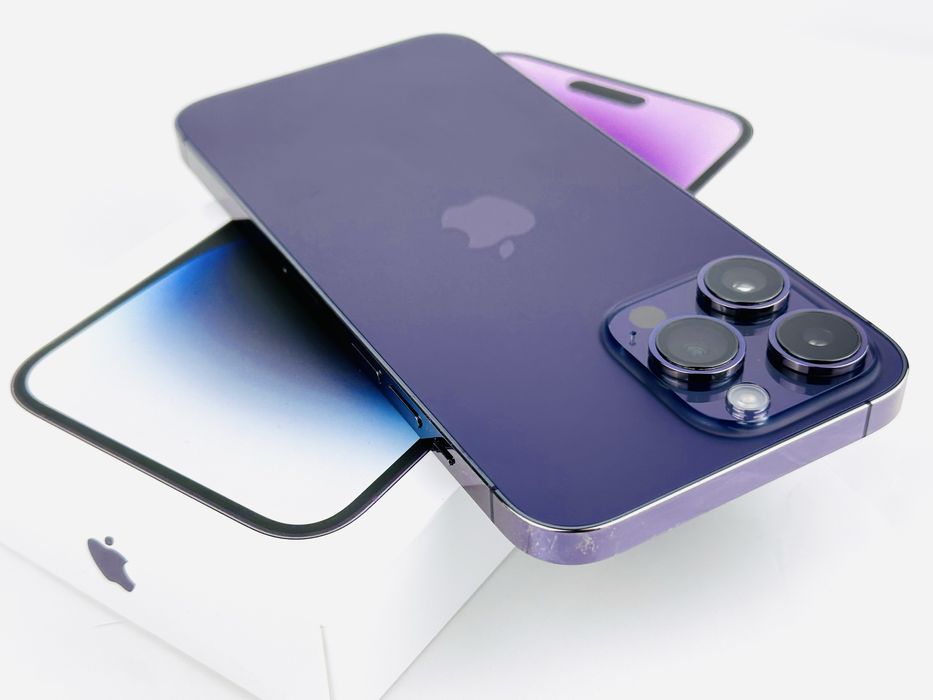 Apple iPhone 14 Pro Max 128GB Deep Purple Перфектен! Гаранция!