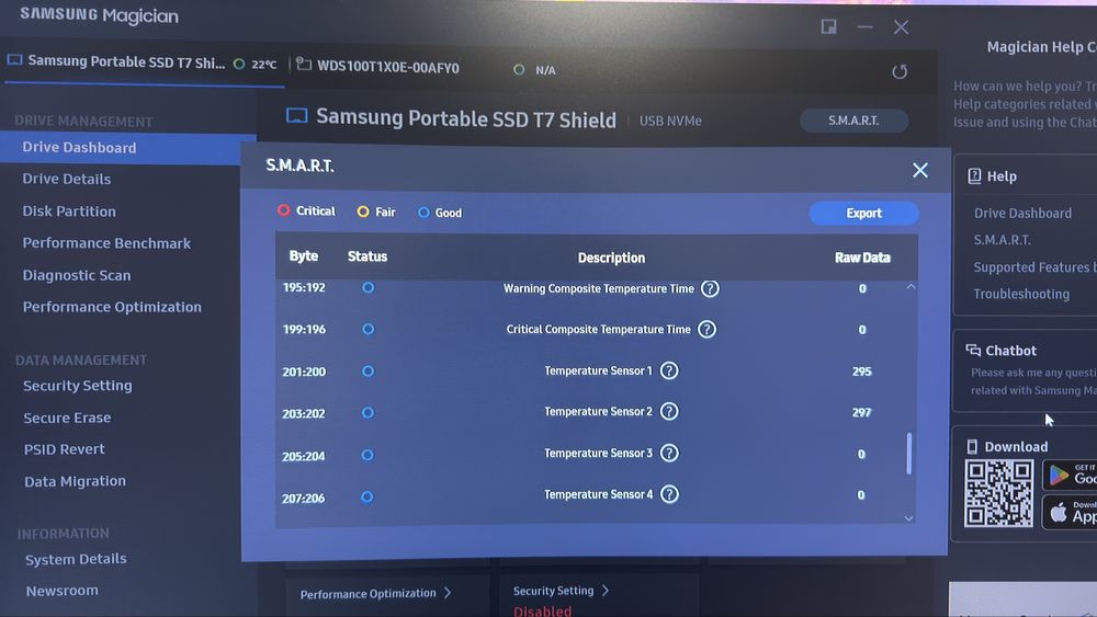SSD Samsung t7 shield 4tb