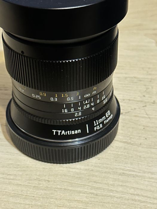 TTartisan 11mm Fisheye 2.8