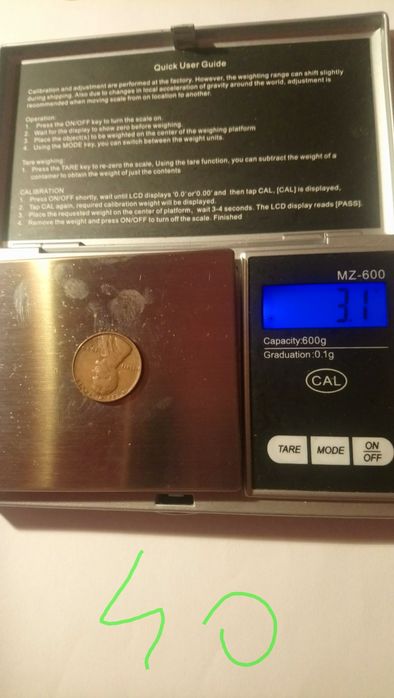 One cent 1940 (D,S,P,) si 1943 D,S,P)