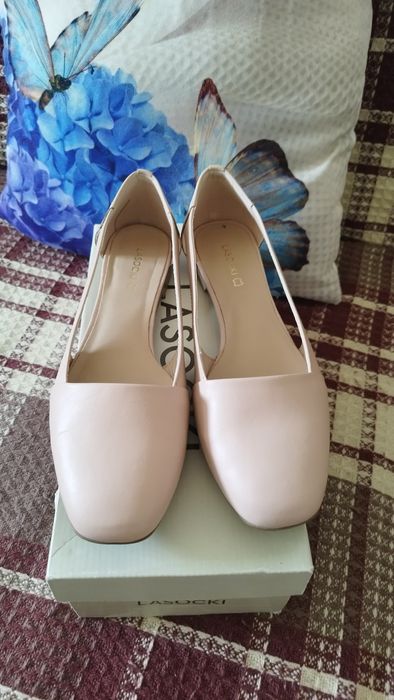Нови балеринки Lacoski естествена кожа