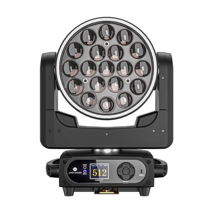 Moving Head Wash 19x15W RGBW-UV 6in1 ZOOM (Nou, sigilat)