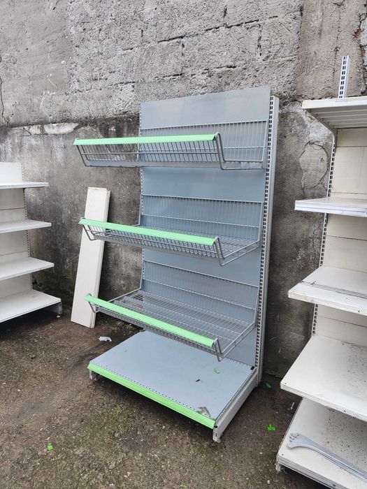 Rafturi metalice de magazin supermarket transport gratis