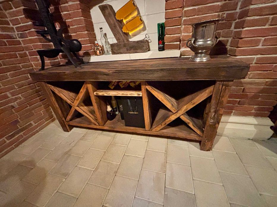 Mobilier crama stejar masiv