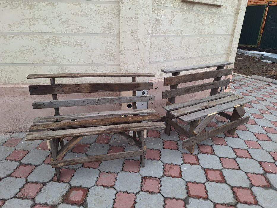 Скамейка для улицы, дачи, двора