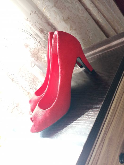 Туфли 35-36 замша