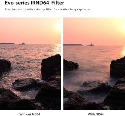 Нов 95mm H&Y IRND64 ND Филтър EVO – Магнитен и Винтов 2 в 1 за снимки