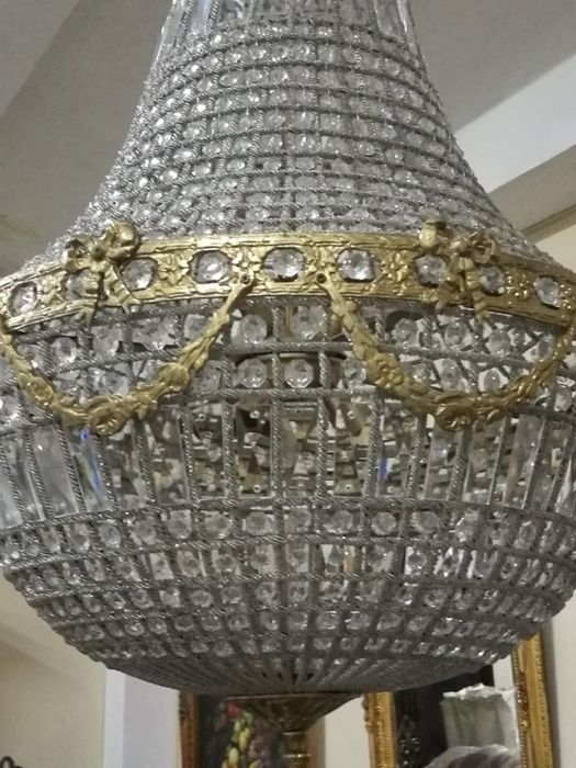 Boem candelabru in stilul francez Empire de dimensiuni impresionante c