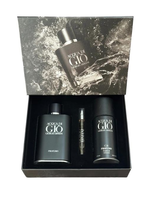 Луксозни подаръчни мъжки компекти с парфюм,дезодорант и травел парфюм.