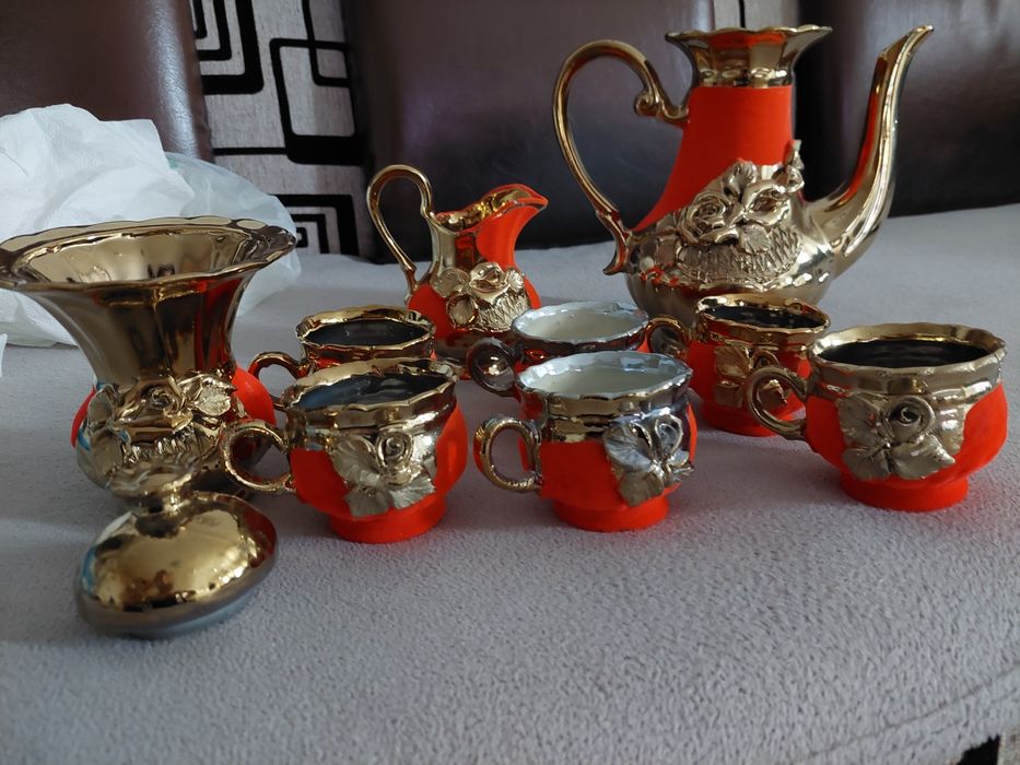 Set cesti de vinzare invelite in catifea