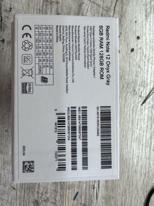 Redmi note 12 128 gb