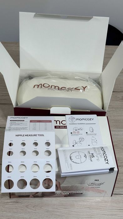 Pompa Dubla de san Portabila MOMCOZY M5 FARA DURERE, garantie 2 ani