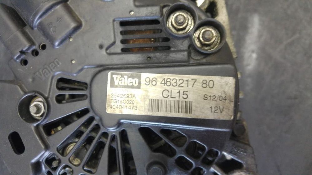 Alternator 2.0 hdi rht citroen c4 peugeot 807 peugeot 607 expert fiat scudo citroen jumpy 9646321780