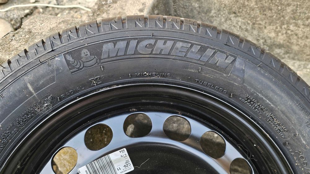 Roata rezerva NOUA Michelin R16 205/55/16 VW Audi Seat Skoda