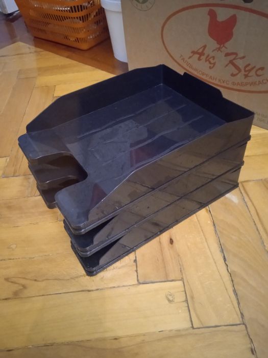 Канцелярские Лотки черные