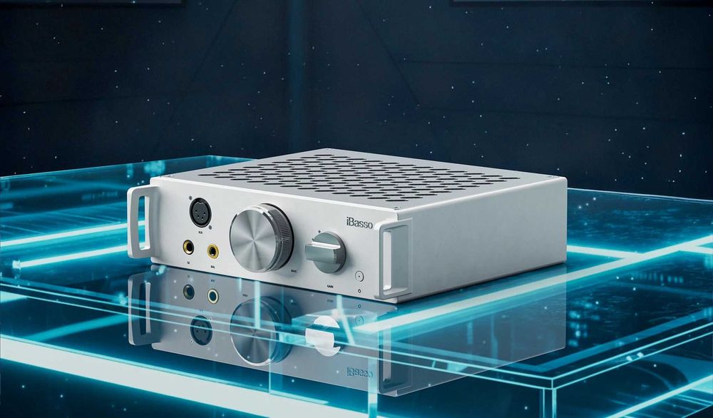 iBasso Kunlun GaN Desktop Headphone Amplifier HIFI Amp Casti, Nou, Cutie