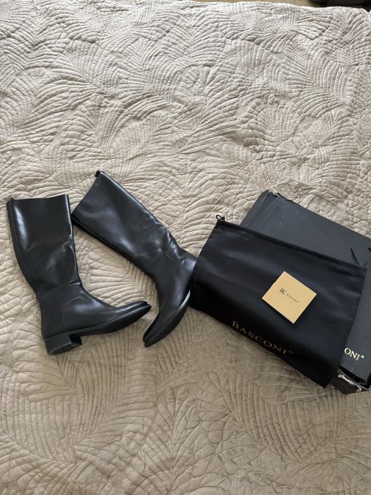 Сапоги, длинные , натуралка