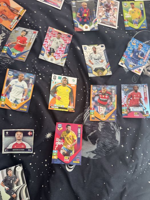 Topps and panini cards