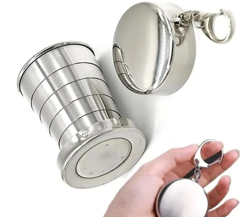 Рюмка-стопка, складная, объем: 75 мл.