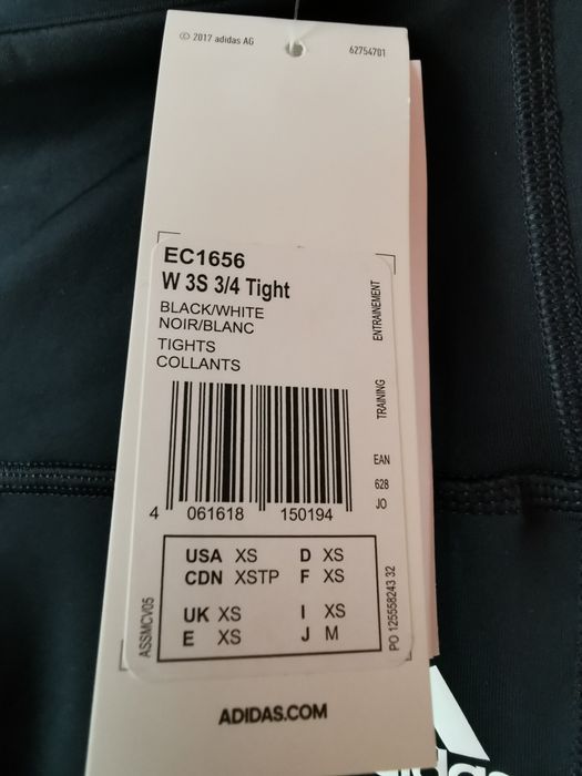 Adidas нов дамски клин + подарък тениска